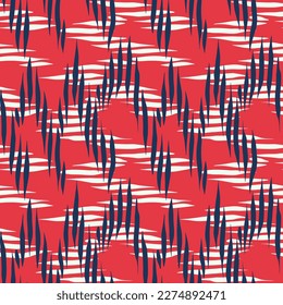 Seamless abstract geometric pattern. Crossed lines ornament. Simple geometric background. Vertical and horizontal crossed stripes texture. Vector abstract illustration.