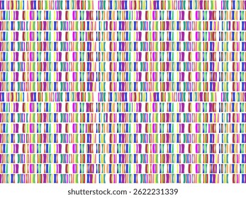 Seamless abstract geometric pattern design with colorful squares creates a bright mosaic texture for vibrant wallpaper or artful decoration