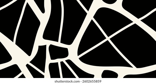 Seamless abstract geometric pattern. Dresses motif designed for women. Vector illustration