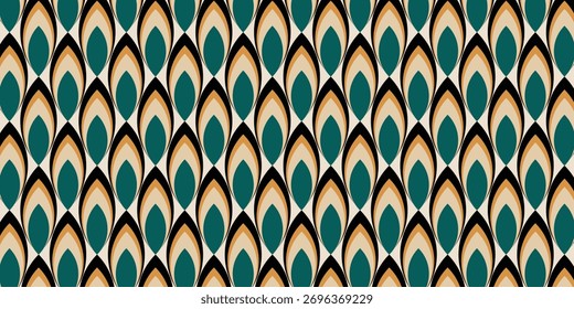 Seamless abstract geometric pattern. EPS10 Illustration.