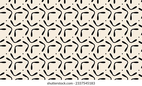 Nahtlose abstrakte geometrische Muster für Gewebe, Hintergrund, Oberflächengestaltung, Verpackung Vektorgrafik
