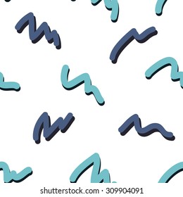 Seamless abstract geometric pattern  fashion 80-90s. It can be used in printing, website backdrop and fabric design.