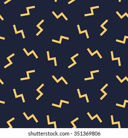 Seamless abstract geometric pattern fashion 80s-90s. It can be used in printing, website background and fabric design.