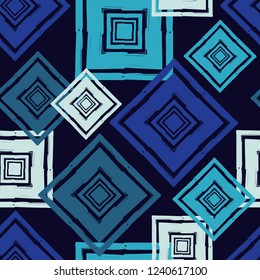 Seamless abstract geometric pattern. Hand hatching. Scribble texture. Vector pattern. Mosaic texture. Can be used for wallpaper, textile, invitation card, wrapping, web page background.