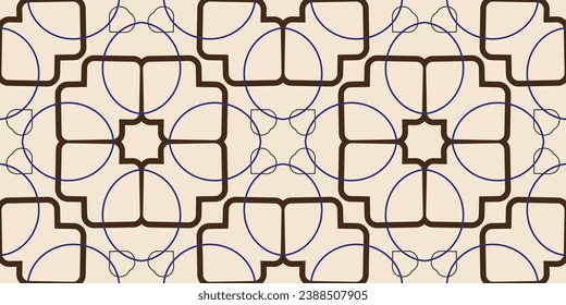 Patrón geométrico abstracto sin inconvenientes. Textura realista sin fisuras de alta calidad.