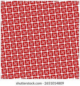 Seamless abstract geometric pattern. Intricate vector background with interlocking boxes and arrows has a modern, architectural and elegant feel. Suitable for fabric, branding, wallpaper and more.