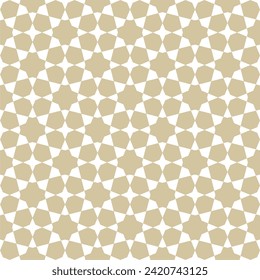 Seamless abstract geometric pattern in Islamic style