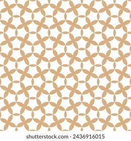 Seamless abstract geometric pattern in Islamic style
