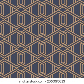 seamless abstract geometric pattern with line. celtic knot design.