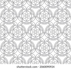 seamless abstract geometric pattern with line. design for decoration and printing.