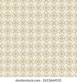 Seamless abstract geometric pattern in a modern style