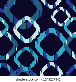 Patrón geométrico abstracto sin fisuras. Textura de mosaico. Pincelada. Eclosión de la mano. Textura de garabato. Relación textil.