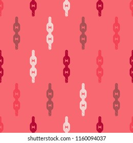 Seamless abstract geometric pattern. Mosaic texture. Chain texture. Brushwork. Hand hatching. Scribble texture. Textile rapport.