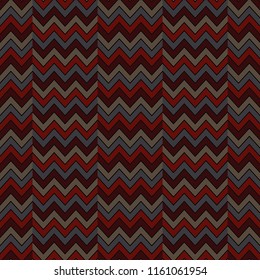 Seamless abstract geometric pattern. Mosaic texture. Zigzag texture. Textile rapport.