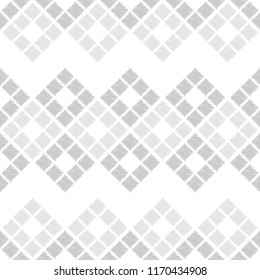 Seamless abstract geometric pattern. Mosaic texture. Brushwork. Hand hatching. Scribble texture. Textile rapport.