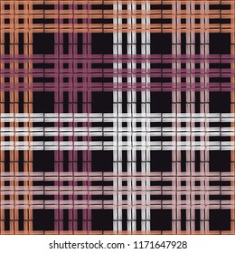 Seamless abstract geometric pattern. Mosaic texture. Brushwork. Hand hatching. Scribble texture. Textile rapport.