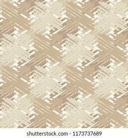 Seamless abstract geometric pattern. Mosaic texture. Brushwork. Hand hatching. Scribble texture. Textile rapport.
