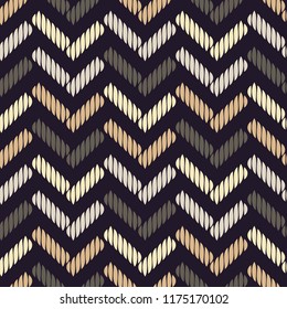 Seamless abstract geometric pattern. Mosaic texture. Brushwork. Hand hatching. Scribble texture. Textile rapport.
