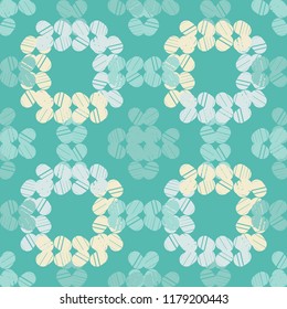 Seamless abstract geometric pattern. Mosaic texture. Brushwork. Hand hatching. Scribble texture. Textile rapport.