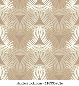 Seamless abstract geometric pattern. Mosaic texture. Textile rapport.