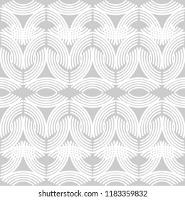 Seamless abstract geometric pattern. Mosaic texture. Textile rapport.