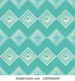 Seamless abstract geometric pattern. Mosaic texture. Scribble texture. Textile rapport.