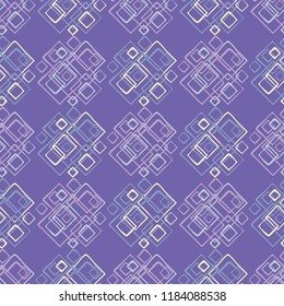 Seamless abstract geometric pattern. Mosaic texture. Scribble texture. Textile rapport.