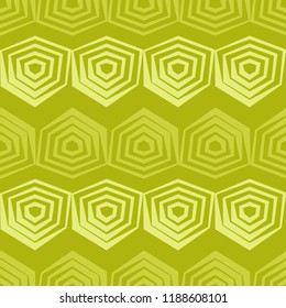 Seamless abstract geometric pattern. Mosaic texture. Shapes of hexagons. Can be used for wallpaper, textile, invitation card, wrapping, web page background.