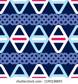 Seamless abstract geometric pattern. Mosaic texture. Can be used for wallpaper, textile, invitation card, wrapping, web page background.