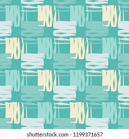 Seamless abstract geometric pattern. Mosaic texture. Hand hatching. Scribble texture. Can be used for wallpaper, textile, invitation card, wrapping, web page background.