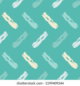 Seamless abstract geometric pattern. Mosaic texture. Hand hatching. Scribble texture. Can be used for wallpaper, textile, invitation card, wrapping, web page background.