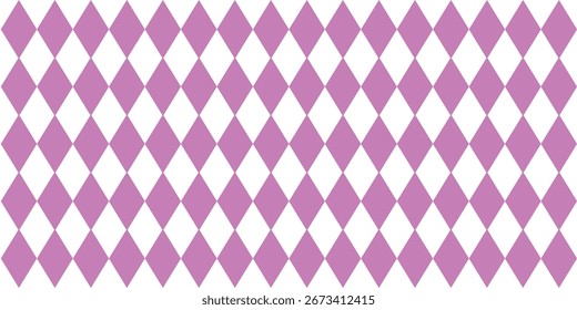 Seamless abstract geometric pattern of multicolored rhombuses in a row on a light background, harlequin motifs, hand drawn illustration,flat style.Seamless Harlequin pattern featuring elegant diamond.