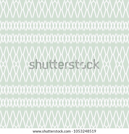 Seamless abstract geometric pattern of multiply X shapes forming peculiar complex lattice, pastel colors