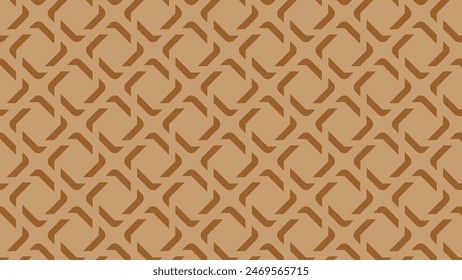 patrón geométrico abstracto sin costuras con fondo beige adorno para Anuncios de tela decoración del hogar diseño de superficie Ilustración vectorial de embalaje