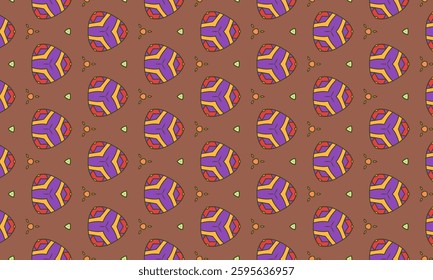 Seamless Abstract Geometric Pattern – Ornamental Decorative Design