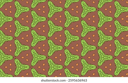 Seamless Abstract Geometric Pattern – Ornamental Decorative Design