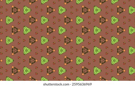 Seamless Abstract Geometric Pattern – Ornamental Decorative Design