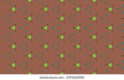 Seamless Abstract Geometric Pattern – Ornamental Decorative Design