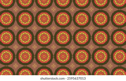 Seamless Abstract Geometric Pattern – Ornamental Decorative Design