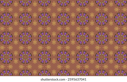 Seamless Abstract Geometric Pattern – Ornamental Decorative Design