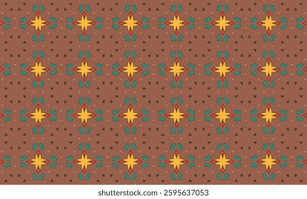 Seamless Abstract Geometric Pattern – Ornamental Decorative Design