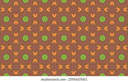 Seamless Abstract Geometric Pattern – Ornamental Decorative Design