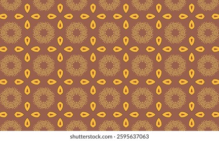 Seamless Abstract Geometric Pattern – Ornamental Decorative Design