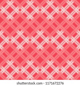 Seamless abstract geometric pattern. Patchwork. Mosaic texture. Brushwork. Hand hatching. Scribble texture. Textile rapport.