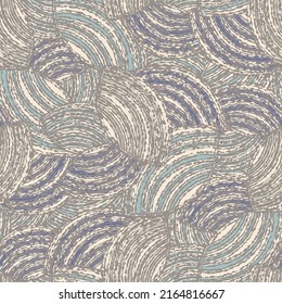 Patrón geométrico abstracto de rayas de arcuato aleatorio sin inconveniente.
