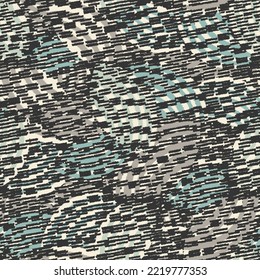 Seamless abstract geometric pattern of random arcuate stripes and strokes.