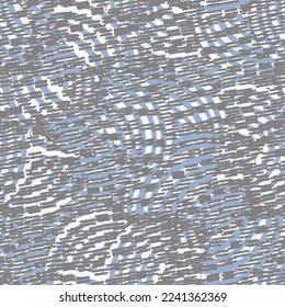 Seamless abstract geometric pattern of random arcuate stripes and strokes.
