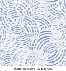 Seamless abstract geometric pattern of random arcuate stripes and strokes.
