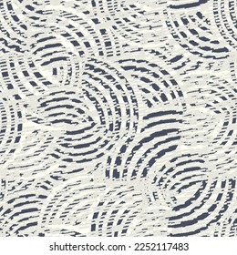 Seamless abstract geometric pattern of random arcuate stripes and strokes.
