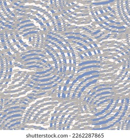 Patrón geométrico abstracto sin inconvenientes de rayas y trazos de arcuatos aleatorios.
